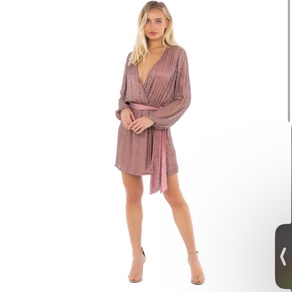 Karina Grimaldi Garda beaded mini dress - Picture 2 of 14